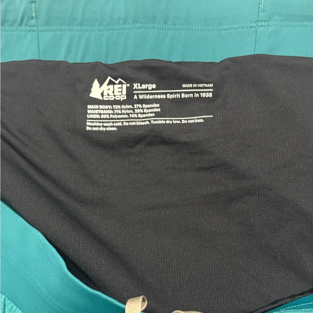 Women’s REI Co-op Swiftland Running Shorts in Teal XLarge Excellent Condition - Picture 5 of 7